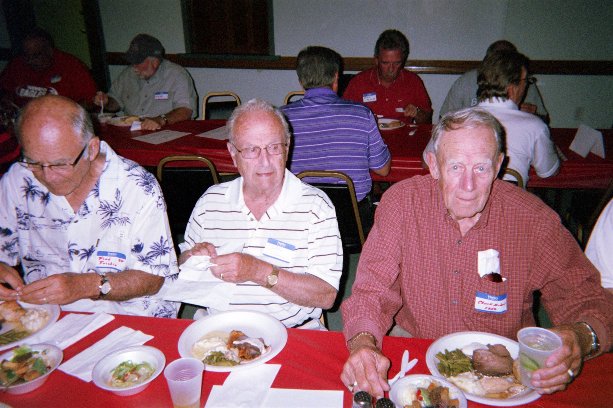 Fred Frisbie, Don Drought, Chuck Finley